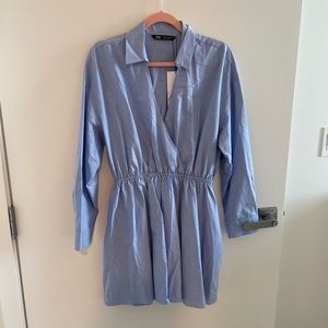 Zara collard dress